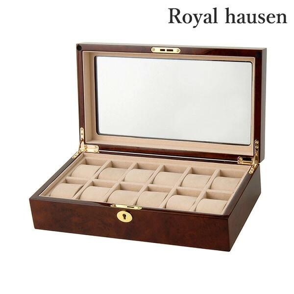 ロイヤルハウゼン 腕時計ケース 12本収納 GC02-LG3-12 Royal hausen