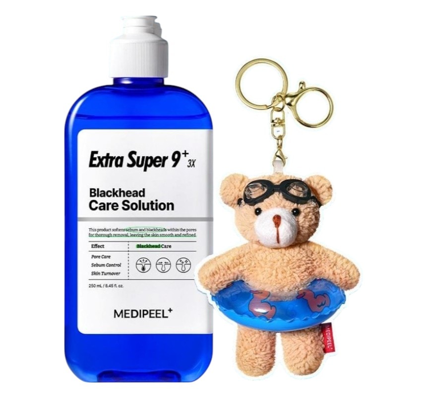 エキストラスーパー9プラス3X 250ml+テディベア希林/ブラックヘッド除去し軟化剤フィジー溶かす製品