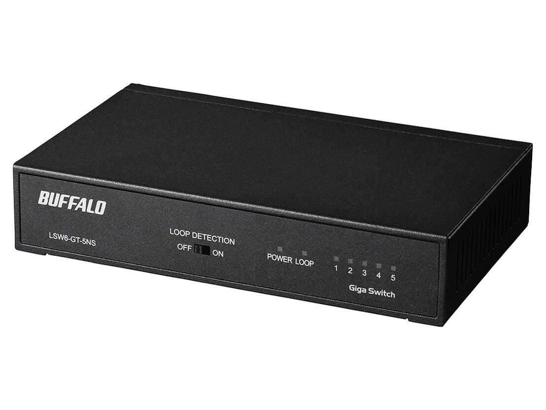 LSW6-GT-5NS/BK [ブラック] スイッチングハブ 5ポート 7,751円