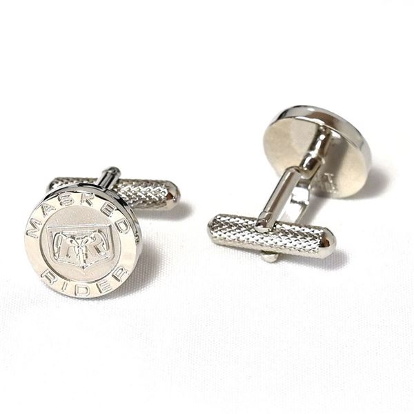 KAMEN RIDERxSWANK 仮面ライダー クレスト 立花レーシング カフス シルバー