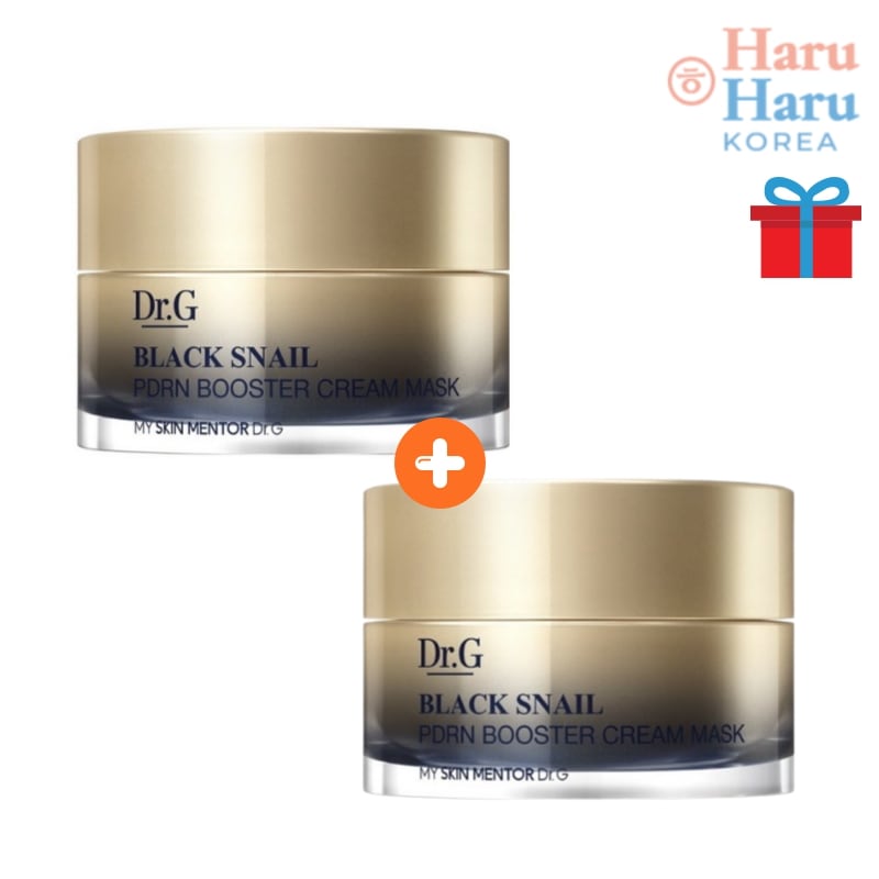 【NEW1+1】ブラックスネイルPDRNブースタークリームマスク50ml+50ml/韓国コスメ/フェイスマスク/高保湿/PDRNクリーム/保湿 栄養 弾力ケア /ツヤ肌/かたつむり/毛穴 引き締め