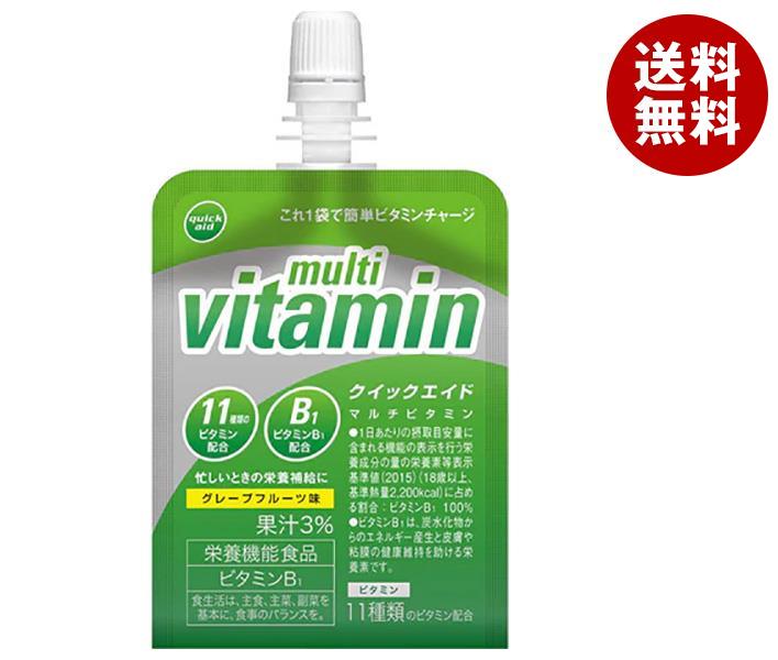 富永貿易 クイックエイド マルチビタミン 180gパウチ*30本入*(2ケース)