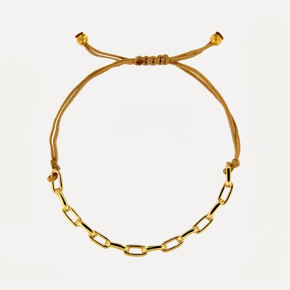 MESH TIE IN ブレスレット シルバー925 18Kゴールドコート Gold Bracelet ギフトBOX入り ジュエリークロス付き ハンドメイド ポルトガル直輸入