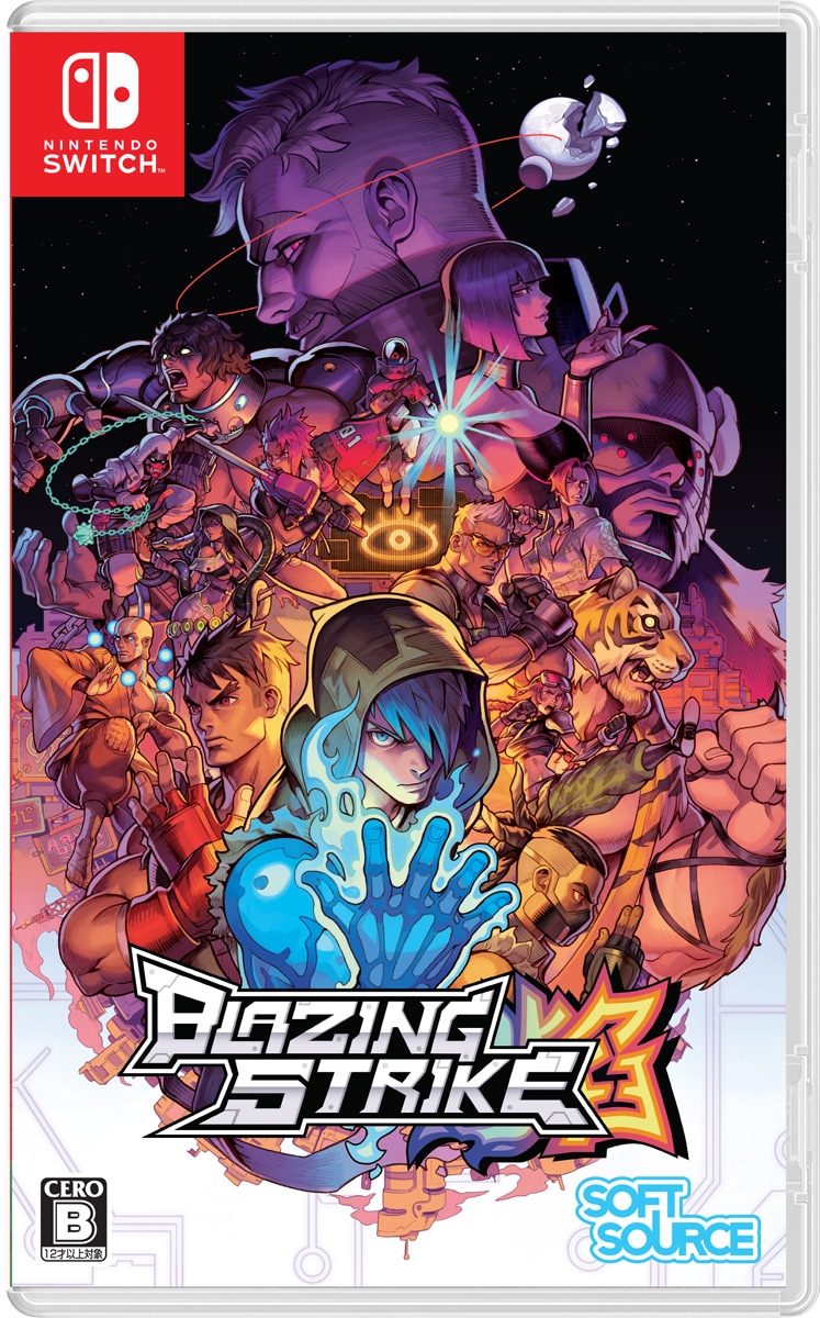 SOFT SOURCE 【Switch】Blazing Strike HAC-P-A87LB NSW ブレイジング ストライク