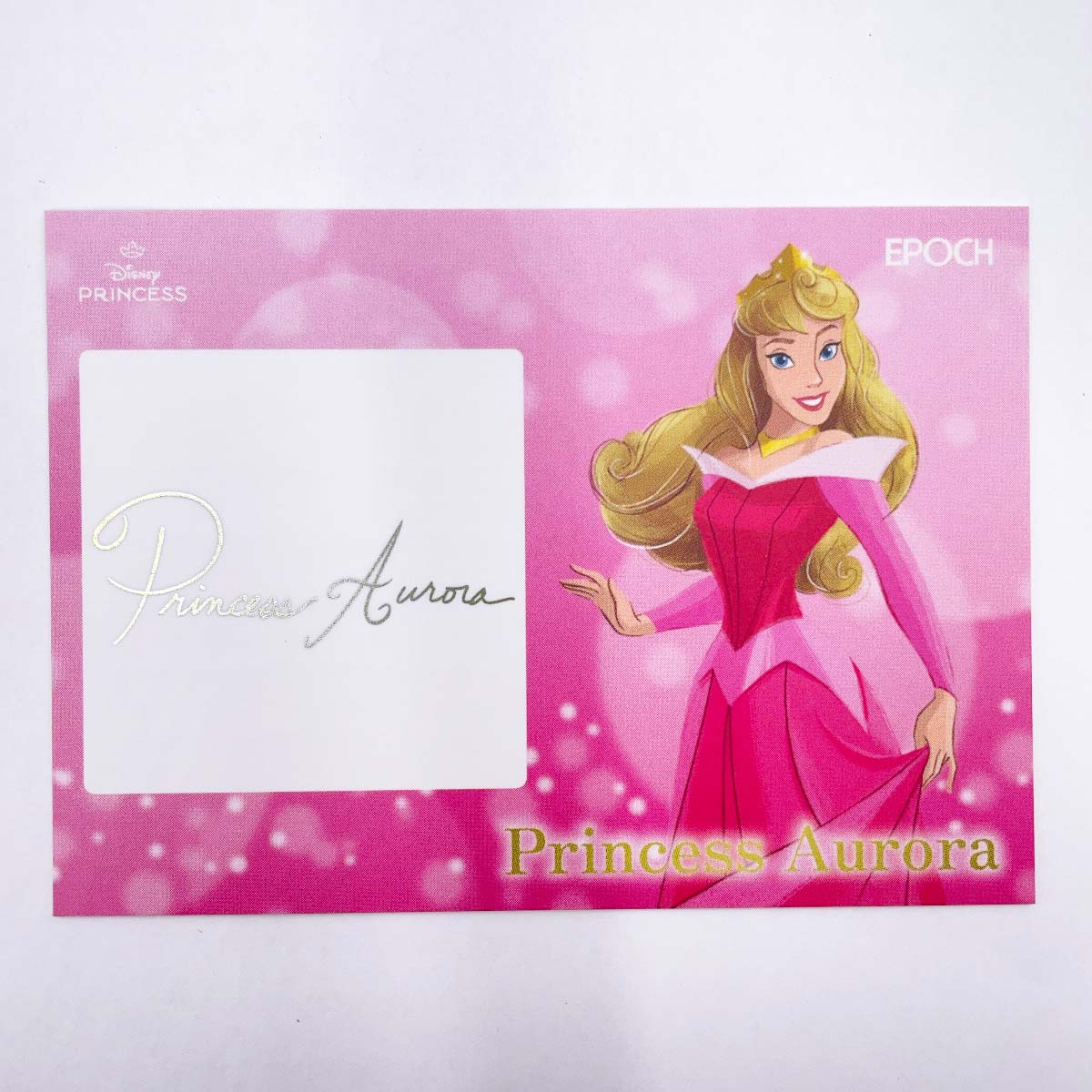 【中古】EPOCH Disney Princess FS-08 オーロラ姫 ディズニー プリンセスコレクションカード 20枚限定