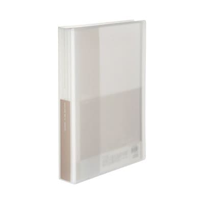 （まとめ）コクヨ クリヤーブック（Glassele） 固定式・背ポケット A4タテ 20ポケット コーラルピンク ラ-GLB20P 1冊 〔×50セット〕 まとめ）コクヨ クリヤーブック（Glassele） 固定式 A4タテ 10ポケット