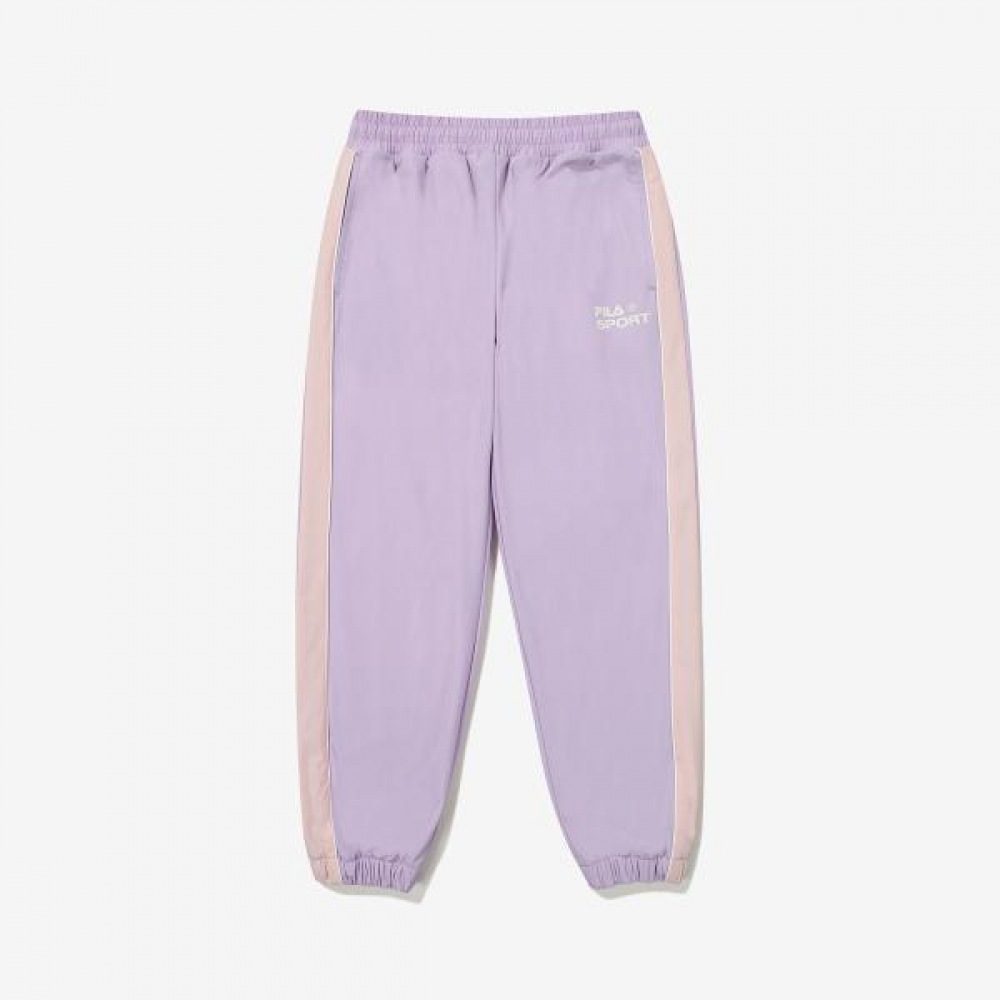 [フィラキッズ] 刻み付きウーブンジョガーパンツ (FK2WPG3202X_PLV)