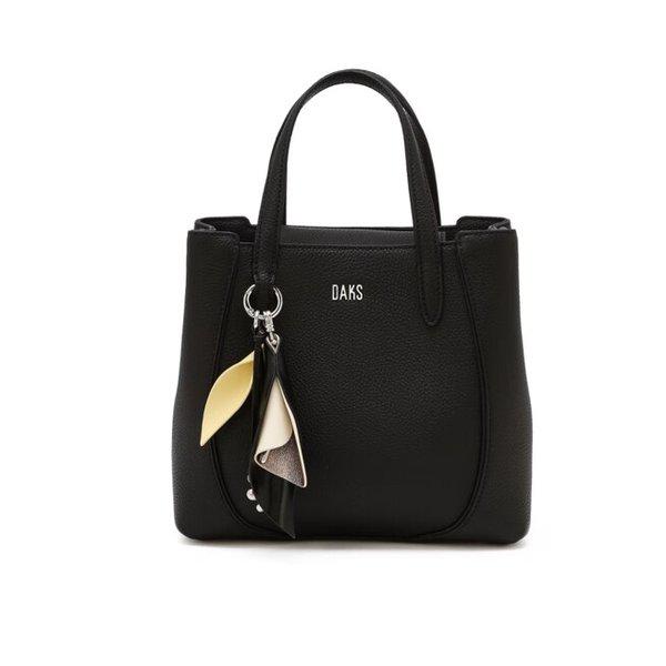 AK水原店 ハンドバッグ ブラック 牛革 フラワー装飾 トートバッグ S DCBA6E555 40,570円