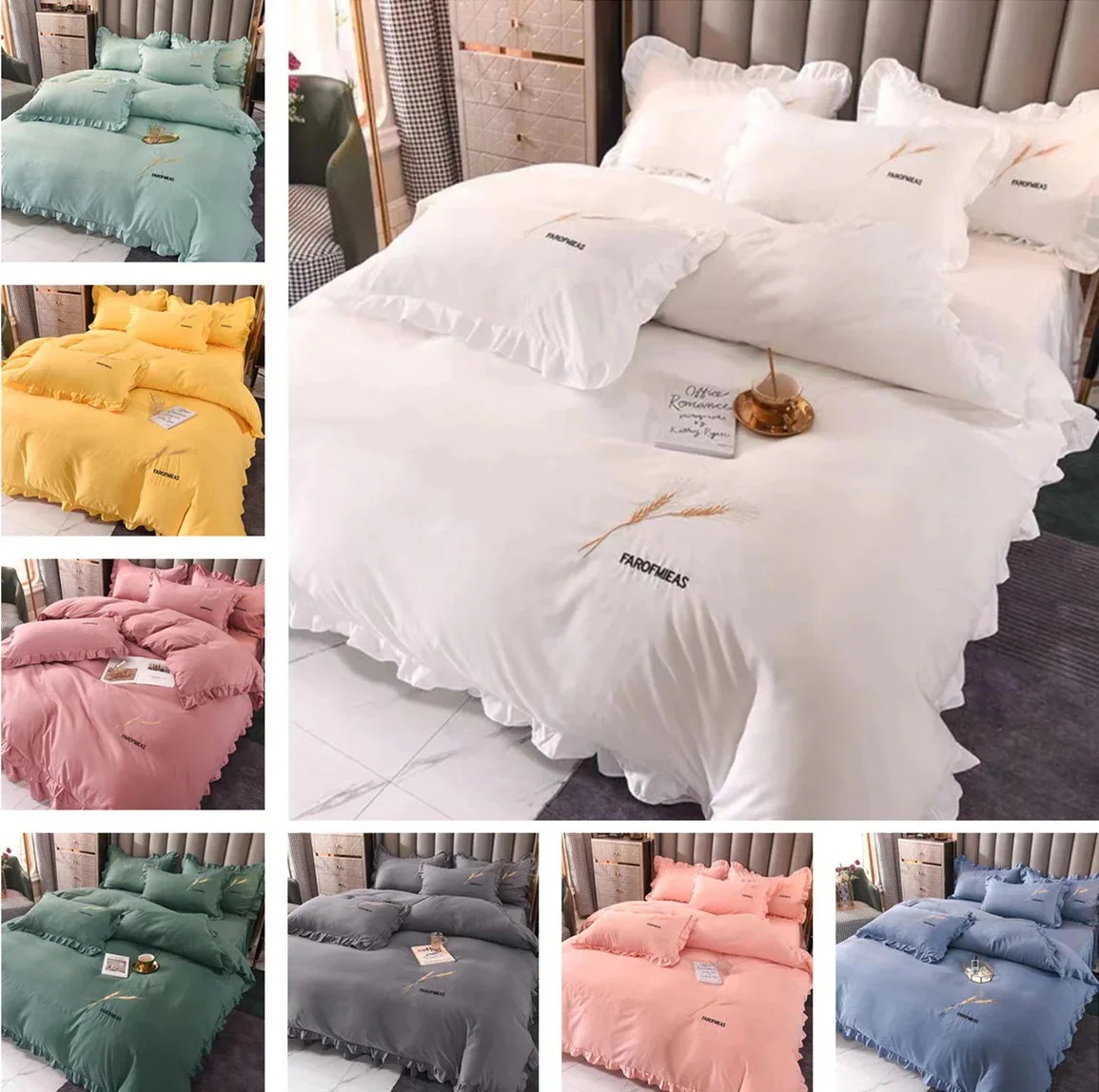 韓国ファッション寝具セット布団カバー掛け布団カバー敷布団カバー掛布団カバー防臭 洗える 防ダニ129