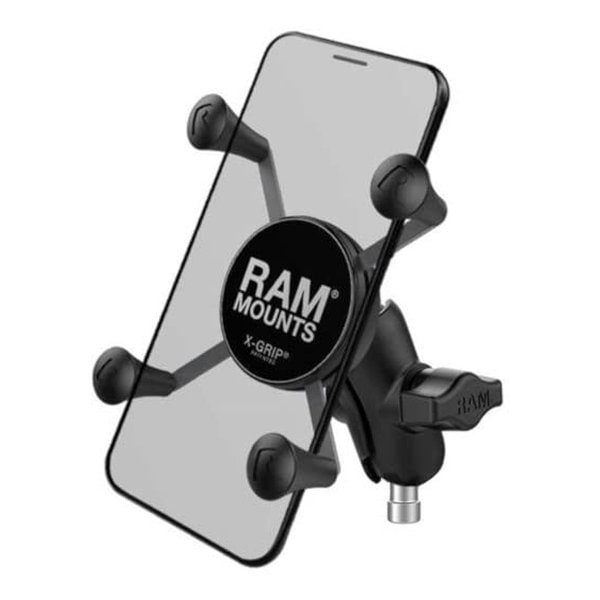 XグリップS＆M8ボルトベースセット ショートアーム 1インチボール RAM-B-367-A-UN7U