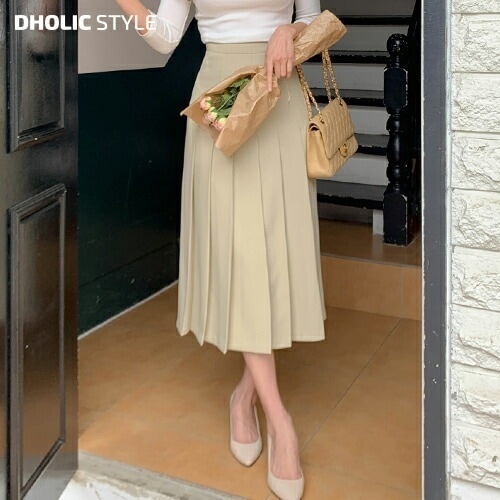 プリーツロングスカート・p636876