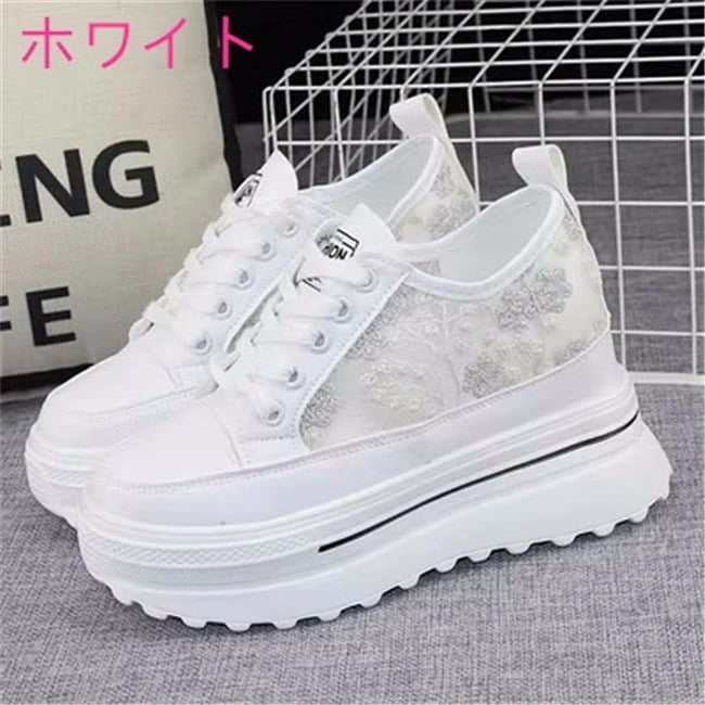 3色入荷 8cmヒール　レディーススニーカー　インヒール　厚底　ローカット　カジュアル　レディース　スニーカー　女の子　運動　靴　シューズ　女性　春 夏 秋 冬　新作 0153