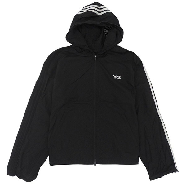 ワイスリー ジャケット メンズ M ナイロン ブラック Y-3 NYLON WIRED 3 STRIPES TRACK TOP KF1085BKM