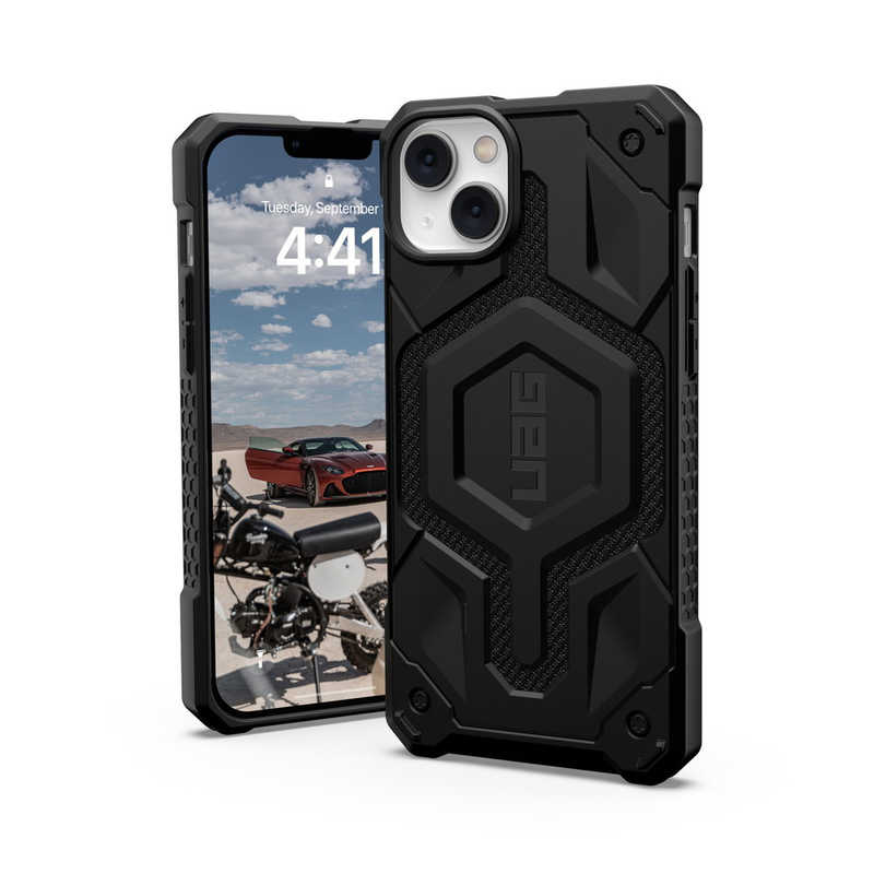 UAG　MagSafe対応MONARCH PRO ケブラーBK iPhone 14 Plus用　UAG-IPH22LA-PMS-KB