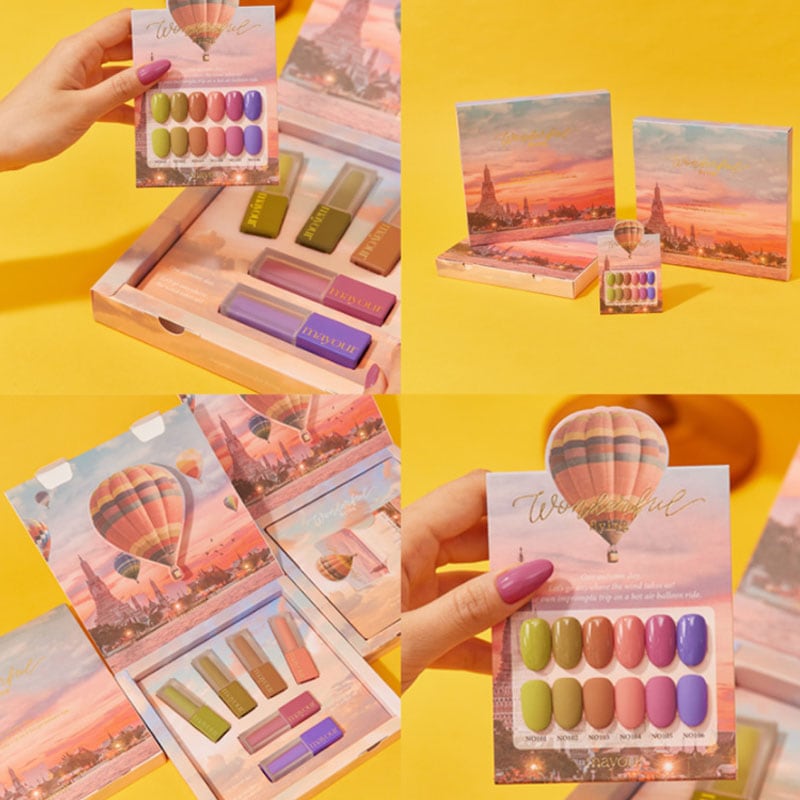 [ mayour ] color gel [wonderful flying] 6色 SET / 肌のトーンによく合う色味の組み合わせです