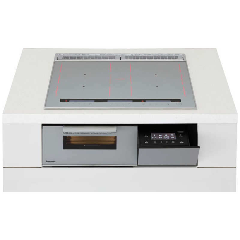 パナソニック　Panasonic　ビルトインIHクッキングヒーター Sシリーズ [60cm幅 3口IH] シルバー(宅配商品)　KZ-CS16FS