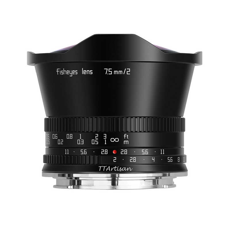 銘匠光学　カメラレンズ (ライカSL/TL APS-C用)　TTArtisan 7.5mm f/2 C Fisheye