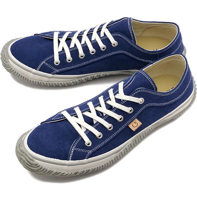 スニーカー [SP1057-80] SP-1057 メンズ 日本製 撥水キャンバス Navy/White 正規取扱店