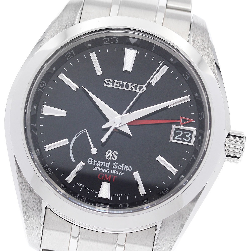 セイコー SEIKO SBGE011 グランドセイコー GMT スプリングドライブ メンズ 良品 _865338【中古】