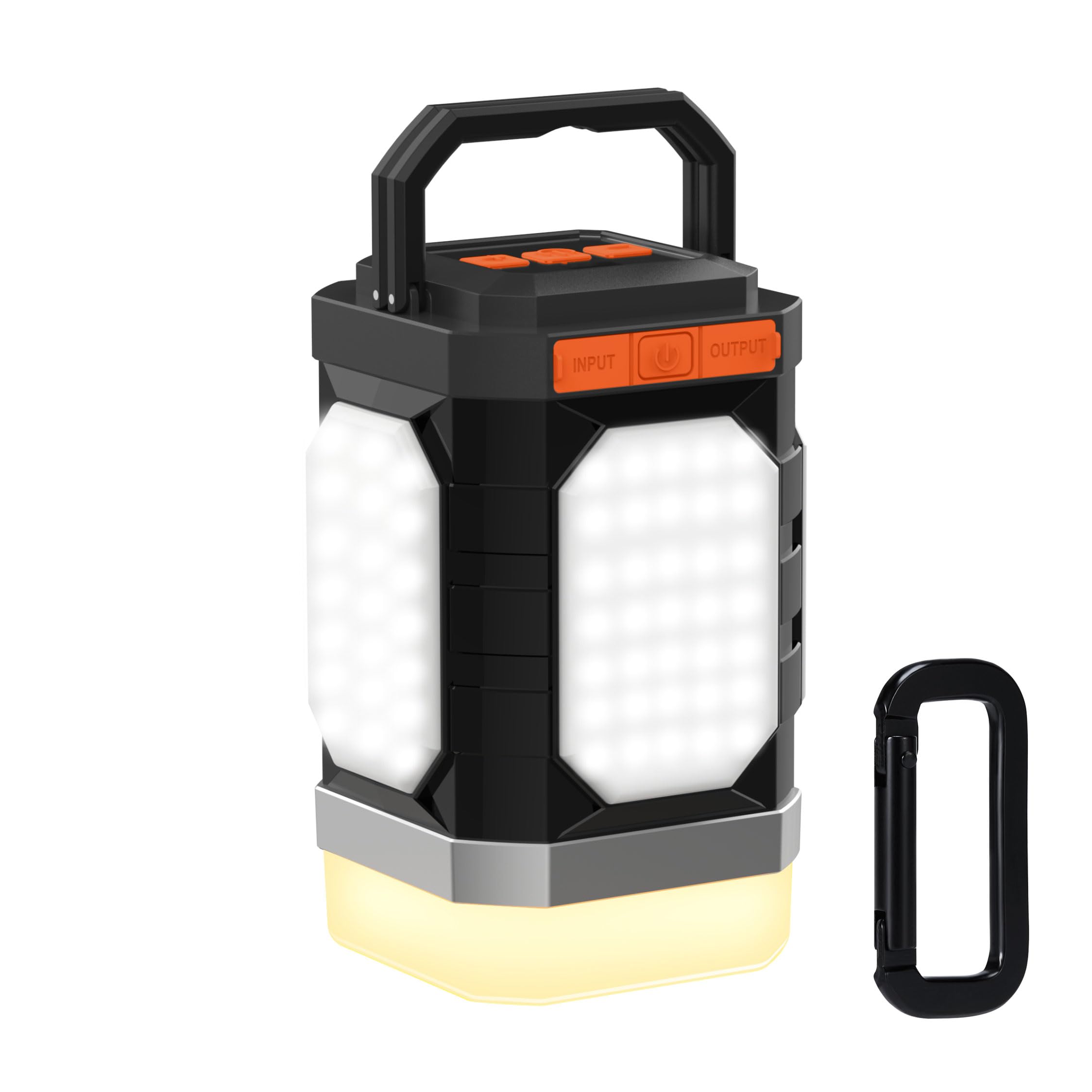 SAMUUN LEDランタン 充電式 【30000mAh大容量&2台同時充電可能&22.5W】急速充電 キャンプランタン 5面発光 キャンプライト 2000ルーメン高輝度 IPX5防水 防災グッズ 実