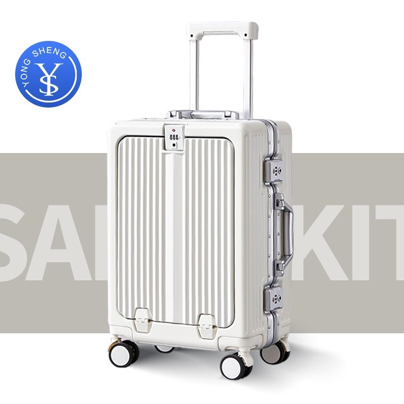 スーツケース多機能アルミフレームスーツケース女性24インチ耐落下耐摩耗スーツケース20インチ搭乗パスワードボックスレバーボックス 5,139円
