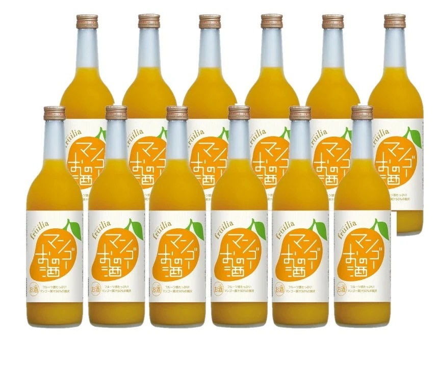 國盛 果実のお酒 フルリア マンゴーのお酒 720ml　2ケース/12本