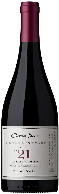 コノスル ピノノワール シングルヴィンヤード No.21 750ml12本[チリ/ミディアム ボディ/赤] 【北海道東北四国九州沖縄県は必ず送料