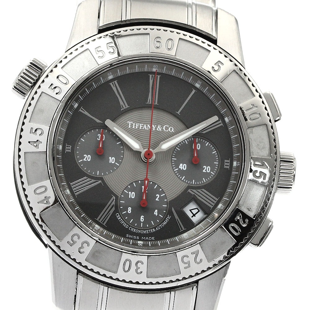 ティファニー TIFFANY&Co. マーク T-57 クロノグラフ 自動巻き メンズ _884176【中古】