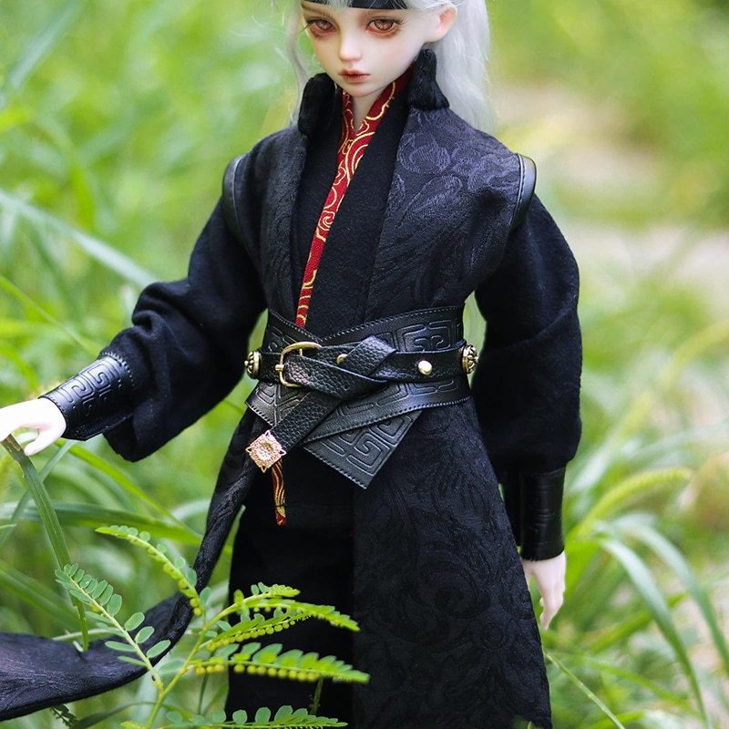 1/4 BJD ドール 服 1/4 古風 msdサイズ球体関節人形用衣装セット 侠客風