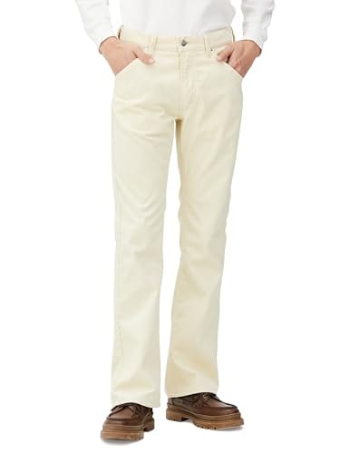 [リー] コーデュロイパンツ アメリカンスタンダード 102 ブーツカットパンツ メンズ アイボリー