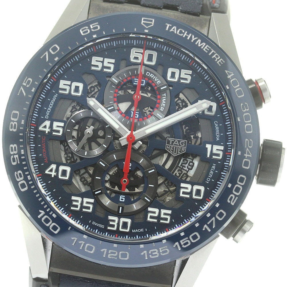 タグホイヤー TAG HEUER CAR2A1N カレラ キャリバー ホイヤー01 レッドブル レーシング 自動巻き メンズ 極美品 箱・保証書付き_839309【中古】