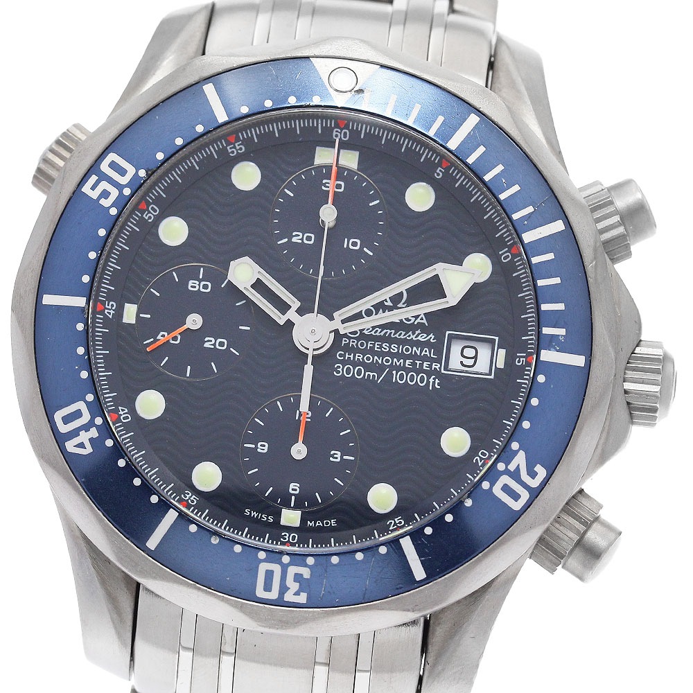 オメガ OMEGA 2298.80 シーマスター300 クロノグラフ 自動巻き メンズ _883117【中古】 157,450円