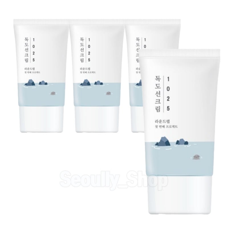 1025 独島 日焼け止め SPF50 + PA +++, 50ml 4ea セット