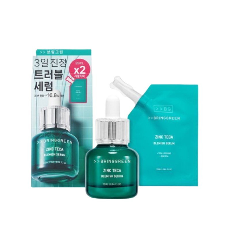 ジンクテカ トラブルセラム 25ml+25ml リフィル