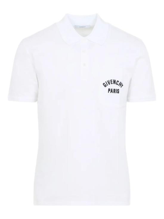 GIVENCHY Men Polo Shirts BML00T3YSD 100 WHITE