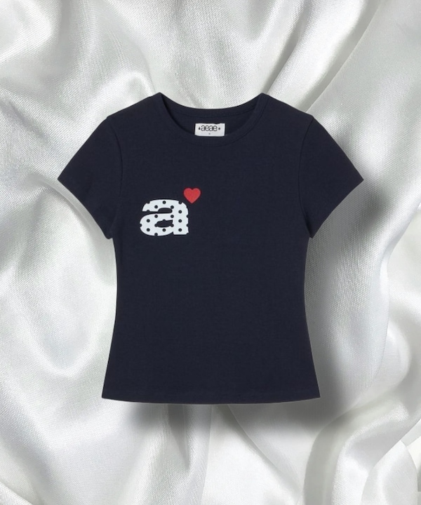 aeae ドット Tシャツ MUSINSA公式 | AEAE WEB LOGO DOT T-SHIRTS [CREAM]