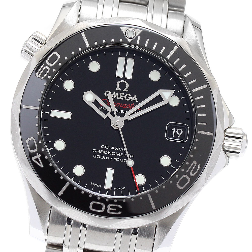 オメガ OMEGA 212.30.36.20.01.002 シーマスター300 デイト 自動巻き ボーイズ 良品 _887951【中古】