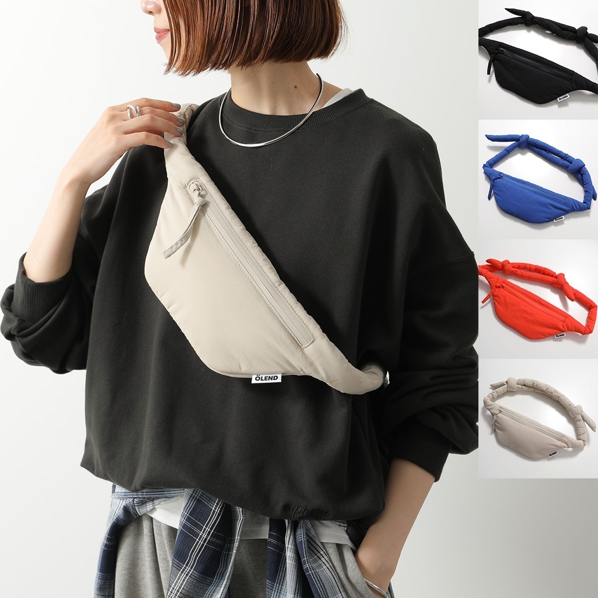 OLEND オレンド ボディバッグ PADDED HIP PACK パデッド ヒップ パック レディース ベルトバッグ ナイロン クロスボディ 撥水 軽量 鞄 カラー4色 13,787円