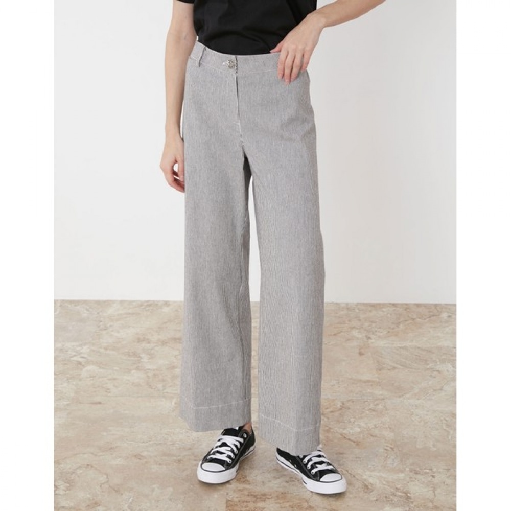 [オリビアローレン] ストライプワイドパンツ_VVPDL3M3261