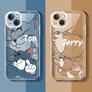 人気アニメ トムとジェリー スマホケース ネコとネズミ iPhoneケース iPhone 13