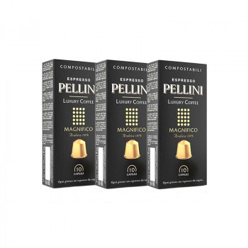 【限定品】 Pellini（ペリーニ） エスプレッソカプセル マグニフィコ 3箱セット その他