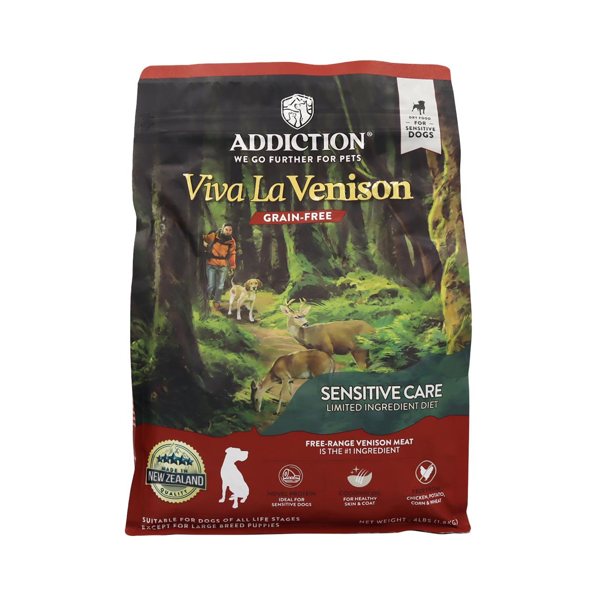 ビバ・ラ・ベニソン グレインフリー ドッグフード 1.8kg