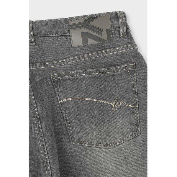 シャツロゴパッチストレッチデニムパンツYJ4FTA381