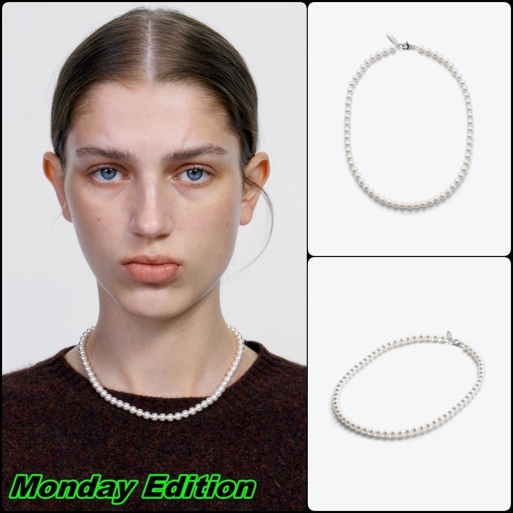 【Monday Edition】EVERYDAY PEARL NECKLACE 6MM