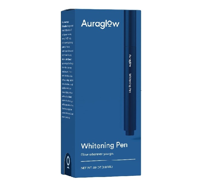 【追跡可能海外メール便】 AuraGlow Teeth Whitening Pen オーラグロウ 2.8ml 　白い歯