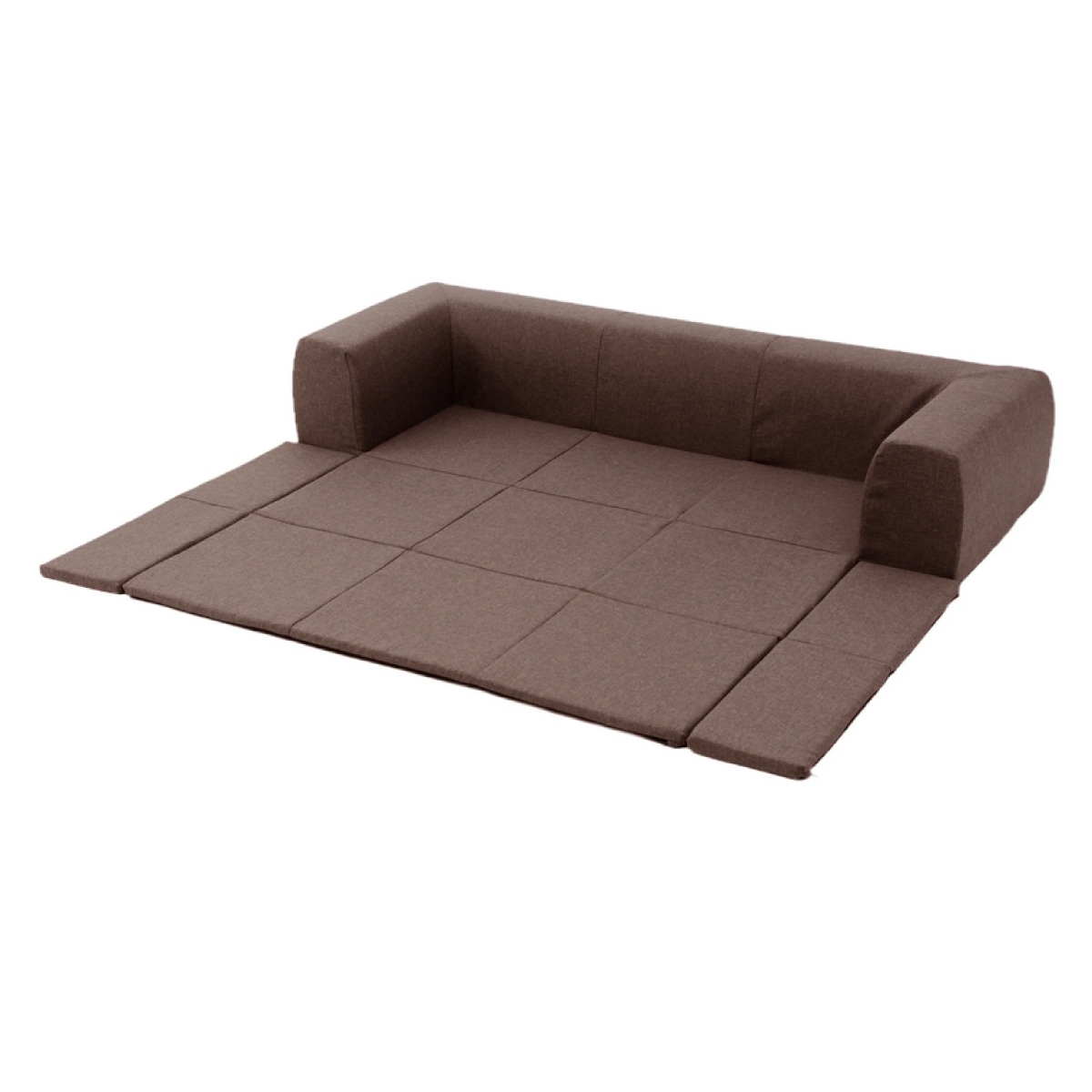 【I】セルタン CELLUTANE フロアマット付き ソファ M ダリアン ブラウン JOUIR ジュイール カバー洗濯可 A682a-561BR キッズ プレイマット 【 20,146円