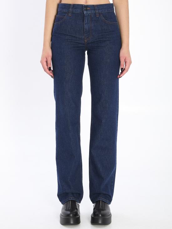THE ROW Women Denim Pants 6516 BLUE