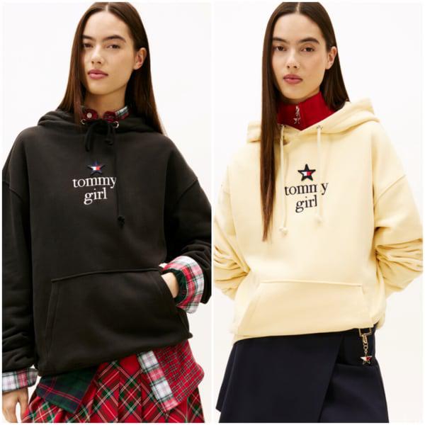 [TOMMY GIRL] 女性スターグラフィックパーカー T32G0TTO65TWT1 TOMMY JEANS