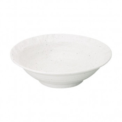 光洋陶器 花伝 新粉引 石目リム尺鉢 51520063