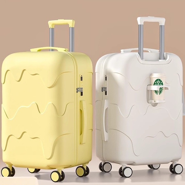 大容量 荷物 レディース 2025 新作 丈夫 耐久 厚手 パスワード スーツケース トロリー レザーケース